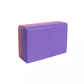 Блок для йоги Ironmaster бордовый-фиолетовый IR97416B2