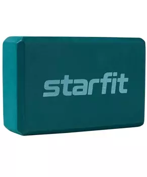 Блок для йоги YB-200 22,5х15х8 см Star Fit EVA ЦБ-00001691 изумрудный