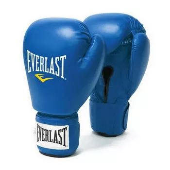 Боксерские перчатки Everlast Amateur Cometition любительские 641206-10 PU синие 12 oz