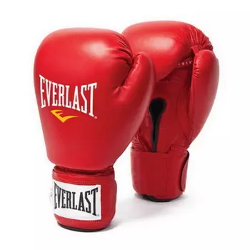 Боксерские перчатки Everlast Amateur Cometition любительские 641200-10 PU красные 12 oz