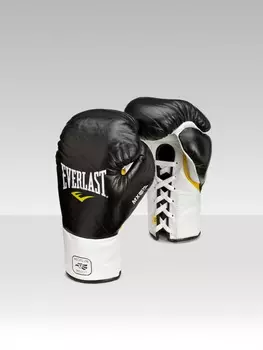 Боксерские перчатки Everlast MX Pro Fight черный, 8oz 180801