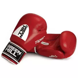 Боксерские перчатки Green Hill Tiger BGT-2010c-12-RD, 12 oz, красные