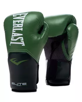 Боксерские перчатки тренировочные Everlast Elite ProStyle 8oz зел. P00002339