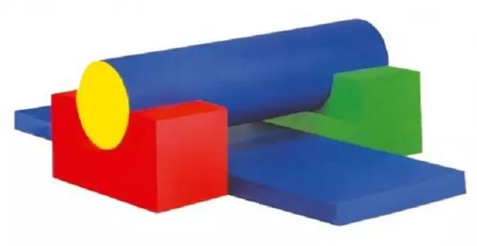 Бревно-1 с матом Raduga