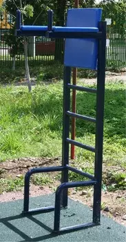 Брусья гимнастические Atlet со спинкой уличные IMP-A204