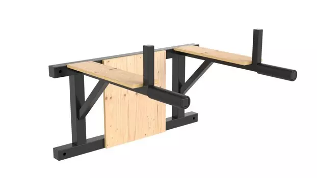 Брусья-пресс для крепления на стену Glav 04.102