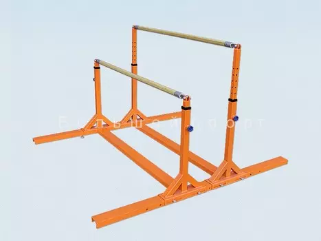 Брусья универсальные тренировочные со стеклопластиковыми жердями Гимнаст П.38