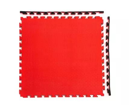 Будо-мат, 100x100 см, 25 мм DFC 12281 черно-красный