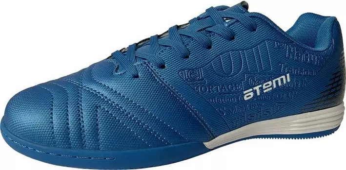 Бутсы футбольные Atemi голубые, синтетическая кожа, SD550 Indoor