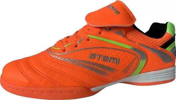 Бутсы футбольные Atemi оранжевые, синтетическая кожа, SD300 INDOOR