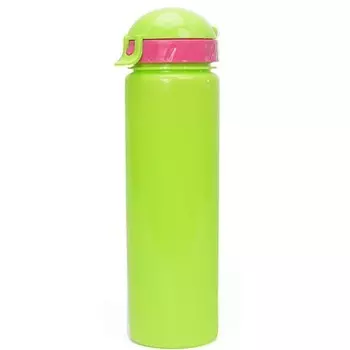 Бутылка для воды Bool-Bool с трубочкой Lifestyle со шнурком, 500 ml, straight, салатовая