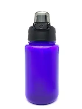 Бутылка для воды с автоматической кнопкой, 500ml КК0147 фиолетовый