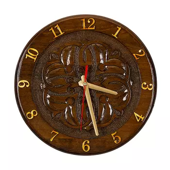 Часы резные Haleyan kh701