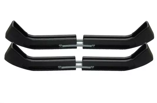 Чехлы пластиковые для лезвий коньков Gekars 2574 черный