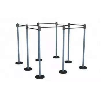 Четырехсторонний турник MB Barbell МВ 7.60/8