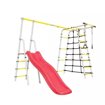 Дачный комплекс Богатырь (без качелей) Romana 103.07.04 белый\желтый