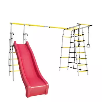 Дачный комплекс Romana Богатырь Плюс 2 MAX (без качелей) 103.12.07 белый\жёлтый