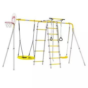 Дачный комплекс Romana Лесная поляна-3-PRO комплект №2 серый\жёлтый