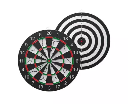 Дартс DFC PRINT двусторонний DAR2218D 6 дротиков
