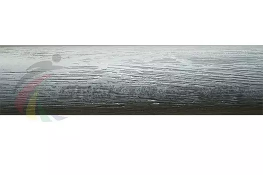 Деревянный поручень для хореографических станков 2 м, Дуб Spektr Sport белый+серебристая патина