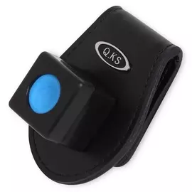 Держатель для мела QK-S X3 магнитный кожаный 04838 черный