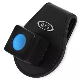 Держатель для мела QK-S X5 магнитный кожаный 04836 черный