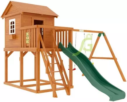 Детская деревянная площадка IgraGrad Домик 1