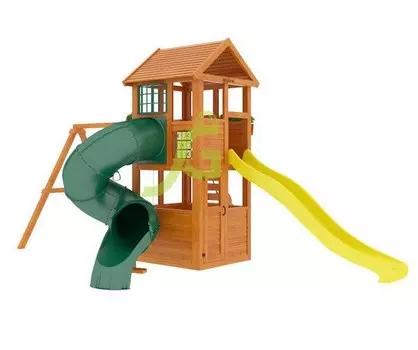 Детская площадка Igragrad Клубный домик с трубой