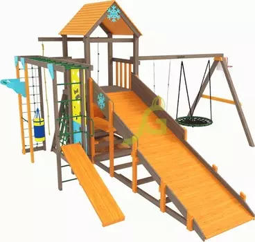 Детская площадка IgraGrad Спорт 1 с зимним модулем