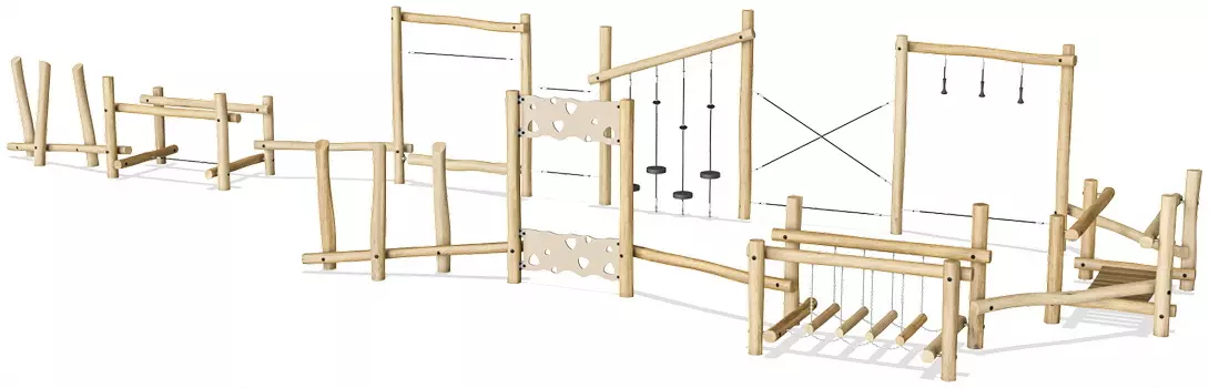 Детская полоса препятствий Hercules v.1 32574