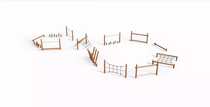 Детская полоса препятствий Hercules v.2 32578