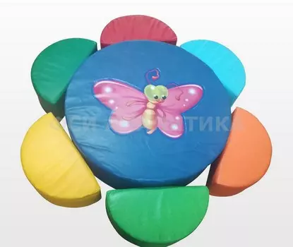 Детский игровой комплект мягкой мебели - Бабочка ФСИ 10332