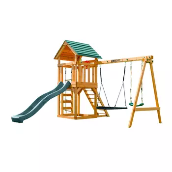 Детский игровой комплекс Unix Kids (6 in 1) PLU6IN1DG Dark Green