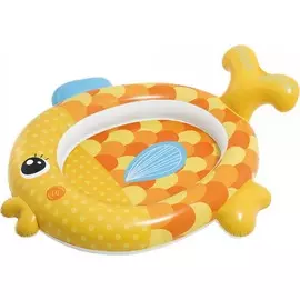 Детский надувной бассейн140x124x34см Intex Золотая рыбка подружка 57111