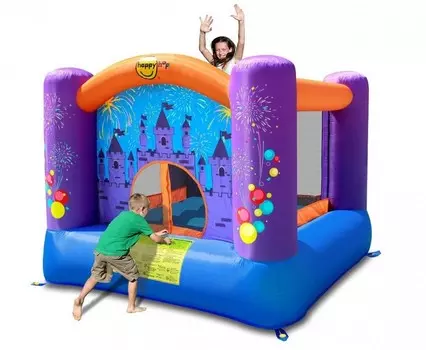 Детский надувной батут Happy Hop Фейерверк 9001F