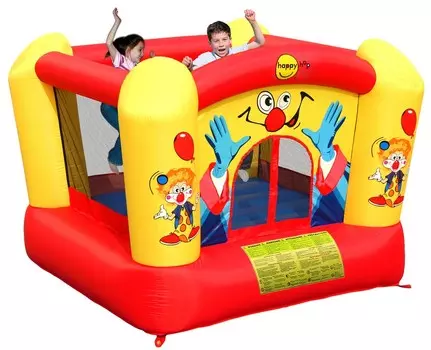 Детский надувной батут Happy Hop Веселый Клоун 9320
