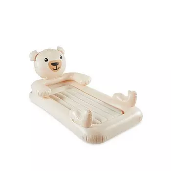 Детский надувной матрас 114х178х71см Bear Kidz Travel с ручным насосом, 3-6 лет Intex 66814