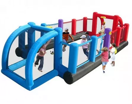 Детский надувной спортивный комплекс Happy Hop Футбольное поле 9072N