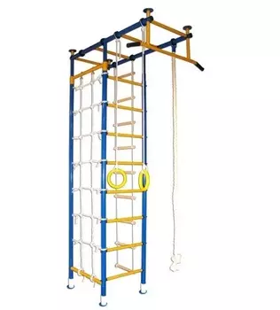 Детский спортивный комплекс Городок 3-х опорный с сеткой