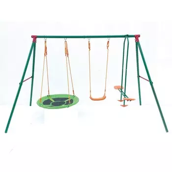 Детский комплекс DFC качели: гнездо, планер и верёвочные MSG-01