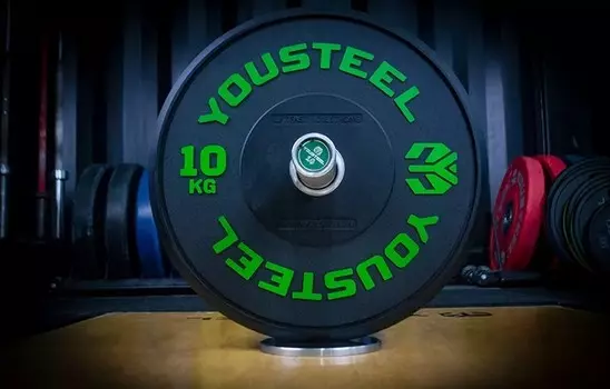 Диск 10кг YouSteel Training PRO черный