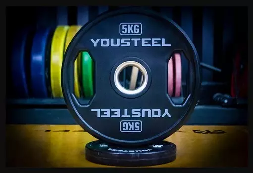 Диск 5 кг YouSteel TWO HANDLES