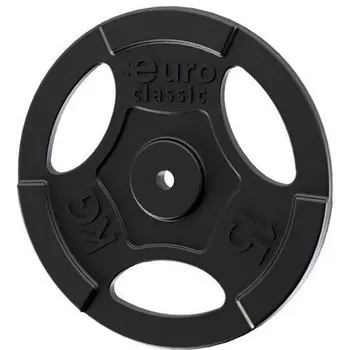 Диск чугунный 15 кг Euro Classic ES-0247, окрашенный d-26