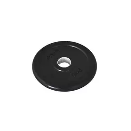 Диск обрезиненный d26мм Starfit BB-202 1 кг черный