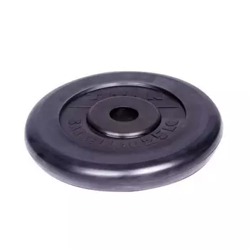 Диск обрезиненный d26мм Titan 25кг черный