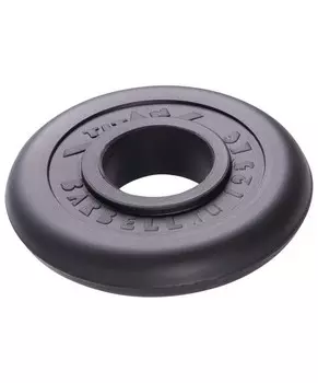 Диск обрезиненный d51мм Titan черный 1,25 кг