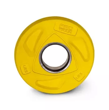 Диск обрезиненный олимпийский 1,25 кг, d50 мм Protrain COP-1,25