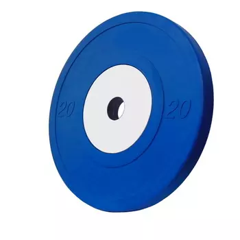 Диск обрезиненный Vertex Crossfit D50мм 20 кг., синий