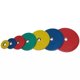 Диск обрезиненный ZSO цветной Square D51 1,25-25кг