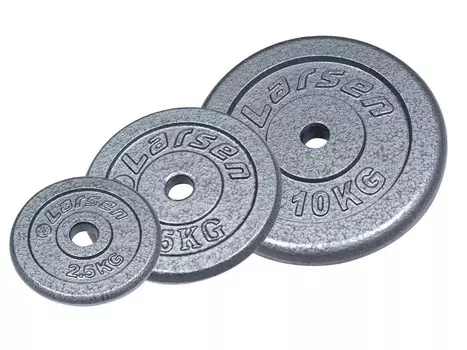 Диск окрашенный серый д26мм 20кг Larsen NT118